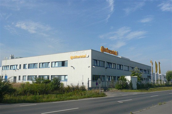 Tovární areál v Brandýse nad Labem.