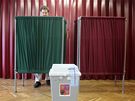 Volby v kolínském Kulturním dom. (16. íjna 2010)
