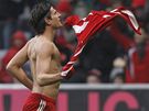 DVA GÓLY. Mario Gomez z Bayernu Mnichov vstelil dva góly.