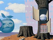 Ren Magritte: Pendhern krajina, 1953