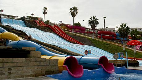 Tobogány v Aqualandu