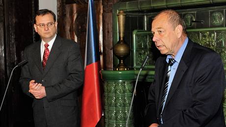 Petr Ne�as a Jaroslav Zavadil