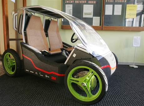 Prototyp elektromobilu s názvem Prcek