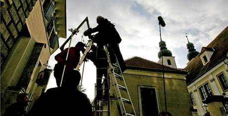 Filmov tb nat na zmku v Teli historick seril Borgia.