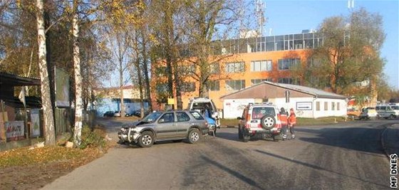 Dopravní nehoda v Českých Budějovicích, při níž zemřela chodkyně.
