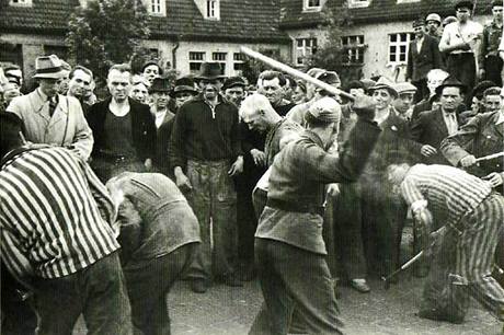 Nmecko 1945. Fotografie Henri Cartier-Bressona z tranzitnho tbora v Dessau