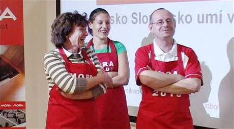 Český tým v soutěži Česko-Slovensko umí vařit