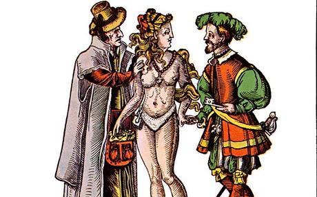 Karikatury ze 16. stolet si asto tropily erty ze starch manel, jim nezajistil vrnost jejich manelek ani ps cudnosti