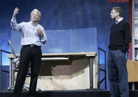 Ray Ozzie a Bill Gates v roce 2005