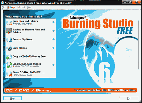Ashampoo Burning Studio 6 Free