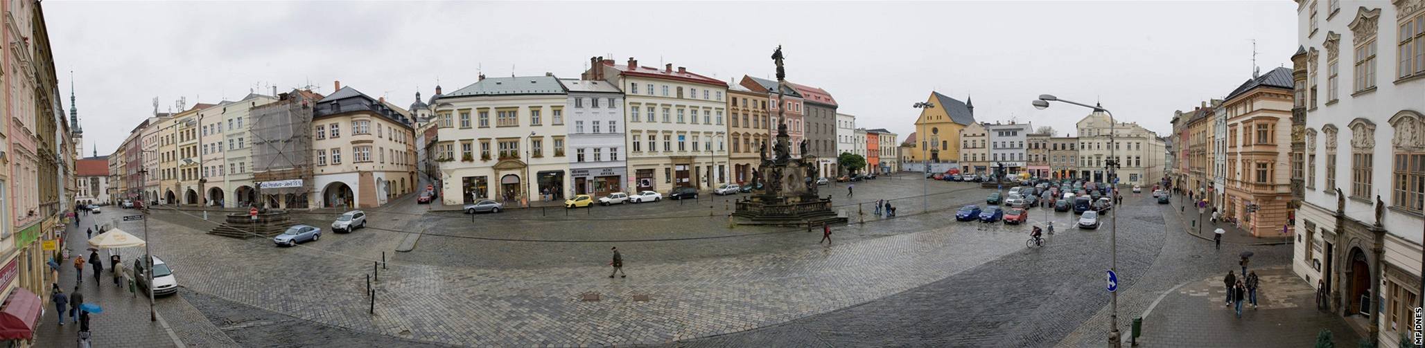 Olomoucké Dolní námstí na podzim 2010.