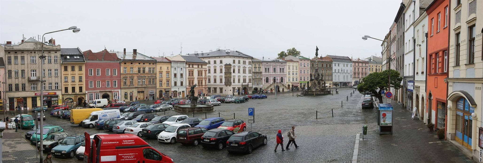 Olomoucké Dolní námstí na podzim 2010.