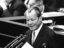 Bval zpadonmeck kancl Willy Brandt v roce 1971