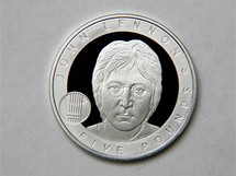 John Lennon na pamtn minci v hodnot pti liber (2010)