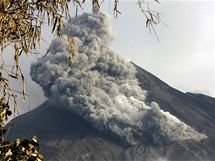 Indonsk sopka Merapi opt zaala soptit (29. jna 2010)