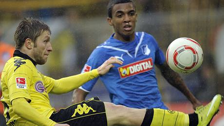 ZTRÁTA. Borussia Dortmund ztratila a umo�nila Mohu�i odsko�it na dva body.