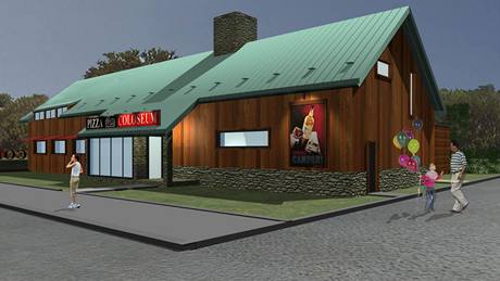 Takto bude vypadat restaurace �et�zce Pizza Coloseum v �eladné.