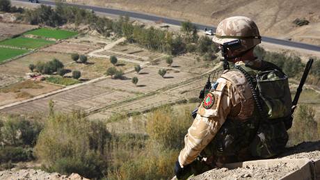 eský voják v Afghánistánu