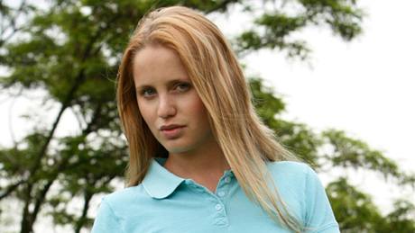 Kateina Krejíová, uchazeka o titul Miss golf 2010.