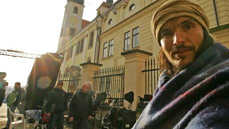 Filmový táb v íjnu natáel v telském zámku a ulicích msta historický seriál Borgia.