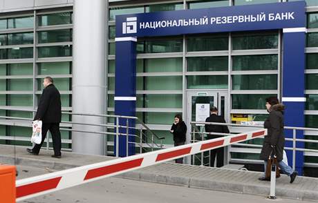 Moskevsk poboka Nrodn rezervn banky, kter pat do obchodnho impria  Alexandra Lebedva