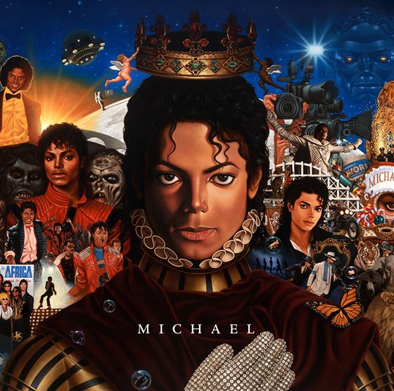 Obal nového alba Michaela Jacksona