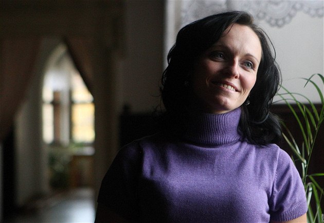 Budoucí starostka Doks Eva Bure�ová.