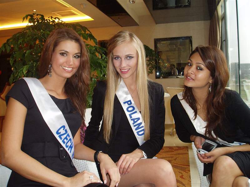 Lucie Smatanová na Miss International 