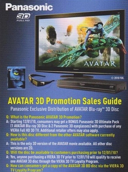 3D Blu-ray Avatar