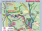 Mapa Krakova hoa