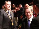 V�clav Havel na slavnosti v Trutnov�