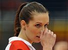 Anna Kallistová je zklamaná z prbhu zápasu eských volejbalistek s Nmeckem