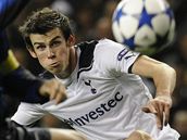 HV�ZDA. Gareth Bale z Tottenhamu byl v utkání Interem Milán nejlep�ím hrá�em.