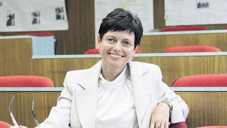Dosluhující rektorka ústecké univerzity Iva Ritschelová.