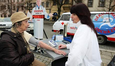 Protestující lékai v Libereckém, Olomouckém i Jihoeském kraji se nejspíe budou moci vrátit na svá místa