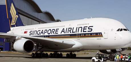 Airbus A 380 singapurských aerolinií