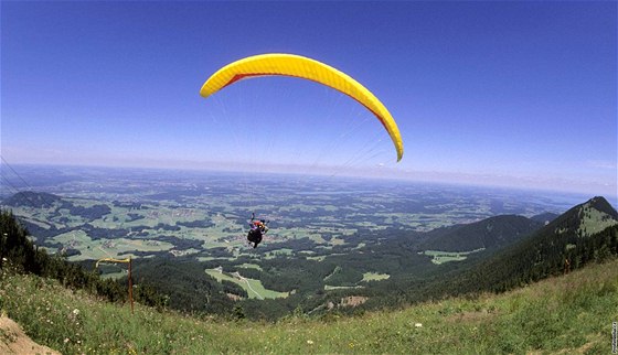 Paragliding (ilustraní foto).