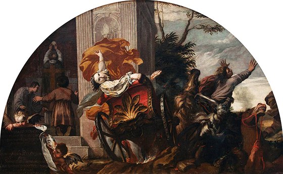 Škrétův obraz Smrt (kněžny) Drahomíry se prodal za vyvolávací cenu 5,5 milionu korun.