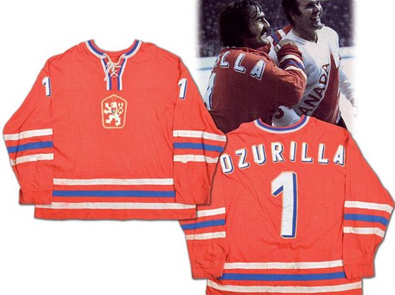Dres brankáe Dzurilly se stal rekordním hokejovým artiklem bývalého eskoslovenska