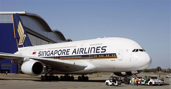 Airbus A 380 singapurských aerolinií