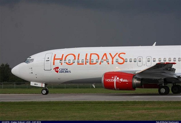 Islandské aerolinky vyu�ijí k p�eprav� cestujících letadla tuzemské firmy Holidays Czech Airlines.