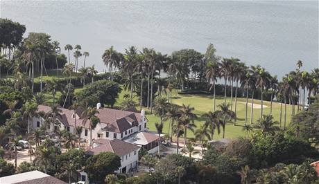 Sousedem Tigera Woodse na Jupiter Islandu je Greg Norman se svou "palmovou" rezidenc.