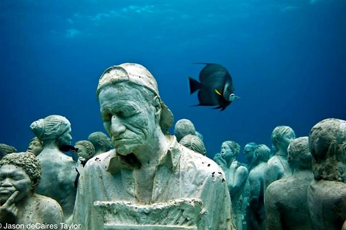 Podmoské muzeum v Cancúnu