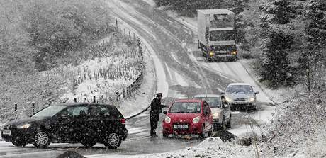 Ve Velk Britnii snilo v listopadu naposledy ped 17 lety. Na snmku North Yorkshire (24. listopadu 2010)