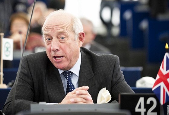 Britský eurposlanec Godfrey Bloom 