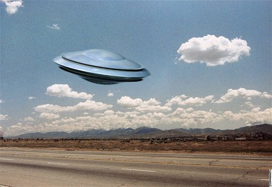 UFO, mimozemšťan, ilustrační foto
