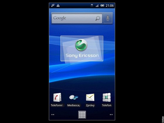 Sony Ericsson Xperia X10 s Androidem 2.1