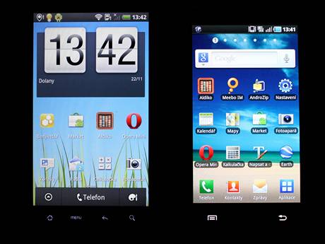 HTC Desire HD vs. Samsung Galaxy S