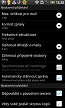 Displej HTC Desire HD (email)