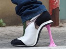 Extravagantní boty od Kobi Leviho - model Chewing gum
